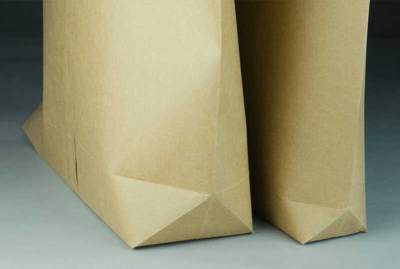 Luftpolstertasche U-Pack, Detail der Posterung